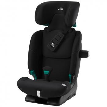 Britax Römer Silla de Auto para Bebé Advansafix Pro - Grupo 1/2/3, color Midnight Grey, con sistema de anclaje ISOFIX, protección lateral y reclinable
