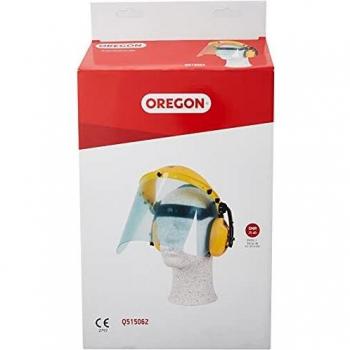Oregon Q515062 - Protectores de oídos con visor de policarbonato y la combinación de la podadora y desbroce