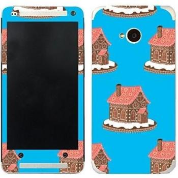 Motivos Disagu Design Skin para HTC One LTE: Lebkuchenhaus - Blau