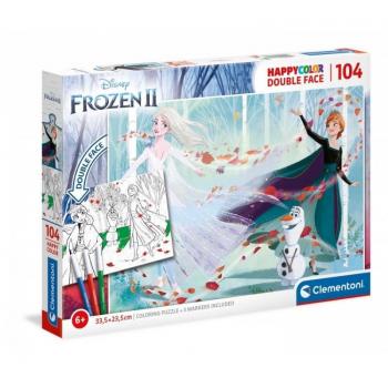 Puzzle infantil 104 Piezas Frozen para colorear