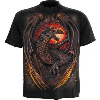 Spiral - Men - Dragon Furnace - T-Shirt Black - XX-Large