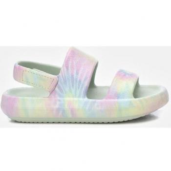 Sandalias Xti Kids 150921 en verde con cierre trasero autoadherente