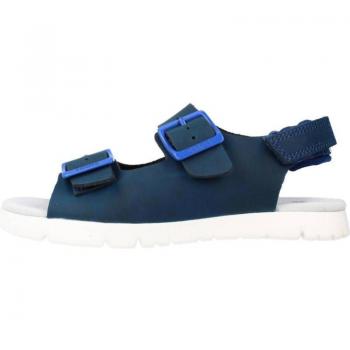 CAMPER Oruga - Sandals for Boys - Blue, size 30, Smooth leather/Cotton fabric; CAMPER Oruga - Sandals for Boys - Blue, size 12, Smooth leather/Cotton fabric