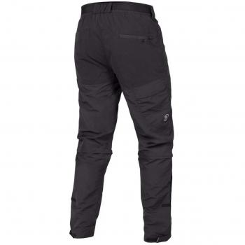 Pantalones largos desmontables Endura Hummvee para hombre en color negro, talla S, sin badana