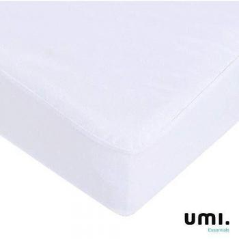 Umi. Essentials Protector de colchón impermeable y transpirable, antialérgico,anti-acaros,antibacteriano colchón-160x190/200cm