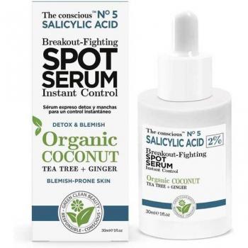The Conscious™ Salicylic Acid Breakout-Fighting Spot Serum Organic Coconut 30ml