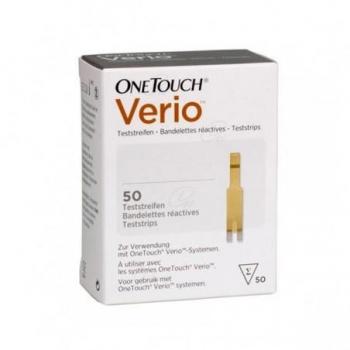 OneTouch Verio Tiras Reactivas para Glucemia, Paquete de 50 Unidades