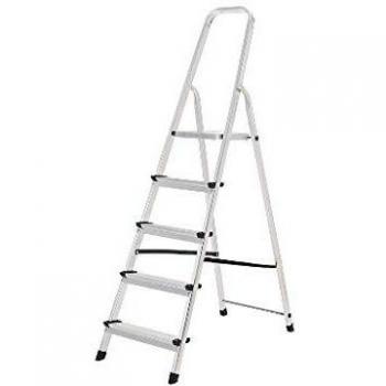 Escalera Aluminio Oryx 5 Peldaños Doméstica