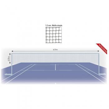 Red de Bádminton Tremblay 1.2 mm Negra TU