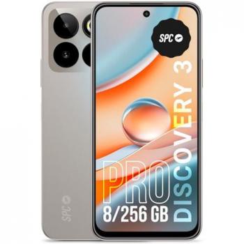 Smartphone SPC Discovery 3 Pro - 6.7 IPS, 120Hz, 8GB RAM, 256GB, Triple cámara AI 50MP, Selfie 32MP, Dual SIM, NFC y eSIM, Android