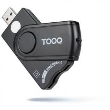 Lector de Tarjetas Inteligentes y DNI Electrónico TooQ TQR-3012B USB 2.0 Negro
