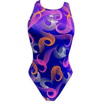 Traje de Baño Turbo Scratch para Mujer, Bikini Violet, Talla 2XL