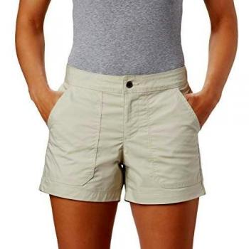 Columbia Longer Days Short Pantalón Corto, Mujer, White, 10
