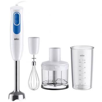 Batidora de mano Braun Minipimer 2 MQ20236MWH con accesorios intercambiables
