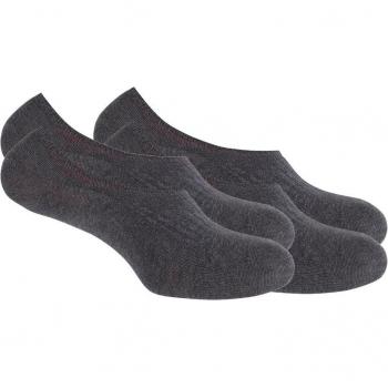Pack de 4 pares de calcetines de hombre de algodón en color gris - Punto Blanco