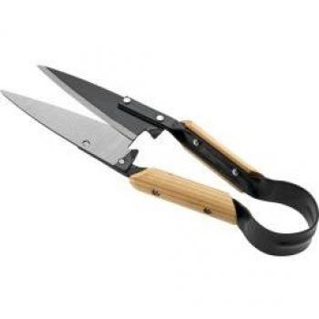 Orework Tijera de Podar 300mm Acero Inoxidable Mangos de Madera - Corte Preciso
