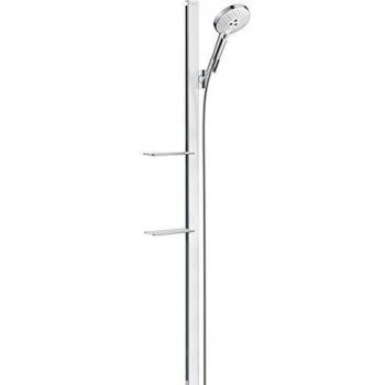 Hansgrohe 27647400 Cabezales de ducha, Blanco/Cromo