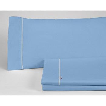 Juego de Sábanas Azul Claro para Cama de 150