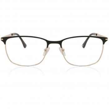 Cuadrado Montuta Completa Metálico Dorados Armazones para Hombre - Gafas Anti-Azules - SmartBuy Collection