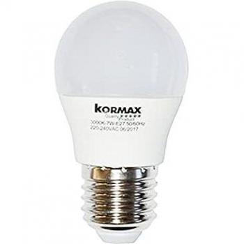 Pack de 5 Bombillas LED Esféricas G45, 7W, Casquillo E27, Luz Fría