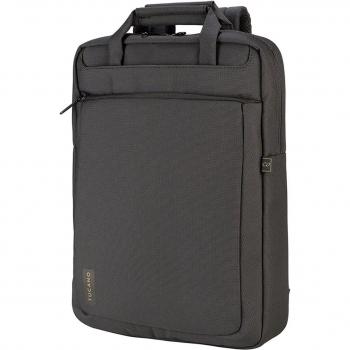 Mochila negra Tucano Work Out 4 para MacBook Pro de 16 y portátiles de 15,6 pulgadas con compartimentos acolchados