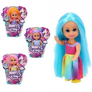 CB-44970 Mini muñeca Hada Unicornio, Multicolor