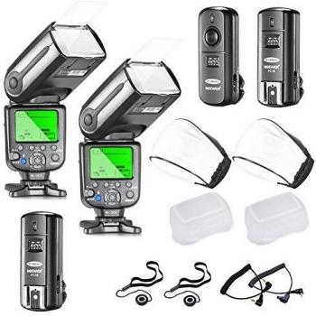 Neewer, NW565EX E-TTL, Slave Flash Speedlite Kit para Cámara Réflex Digital de Canon