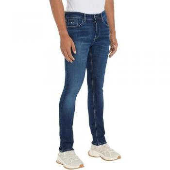 Tommy Jeans Men's Dark Blue Slim Fit Skinny Jeans W29
