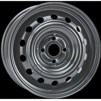 Disco de Acero Alcar 7770 6x15 4x100 ET52 CB54 Negro/Silver