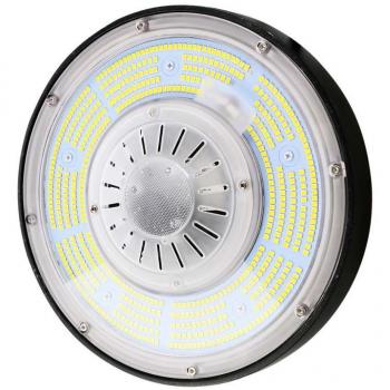 Campana LED Industrial 200W con Driver Meanwell, 6500K, Regulable (1-10V), 185LM/W, IP65, 5 Años de Garantía