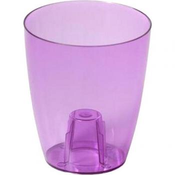 Maceta COUBI ORCHID 2.4L Grafito para Jardín de Prosperplast con Dimensiones de 160x160x183mm