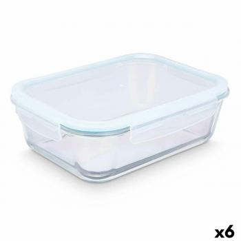 Fiambrera de Vidrio de Borosilicato con Cierre Hermético de 2,8 L