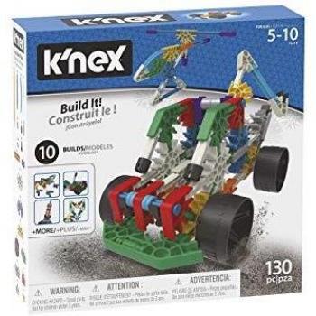 K'nex Imagine - Set de construcción 10 modelos de vehículos, 130 piezas, +5 años