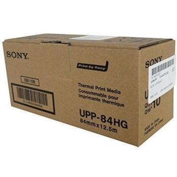 SONY UPP84HG Rollos de papel térmico de alto brillo para impresoras médicas en blanco y negro - tamaño A7