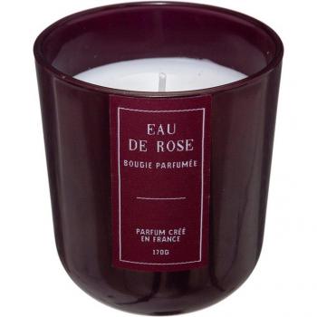 Vela perfumada en vidrio rosa de silicona 170 g