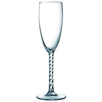Luminarc Estuche 3 Copas Champan Flauta 17 Cl Modelo Authentic Transparente