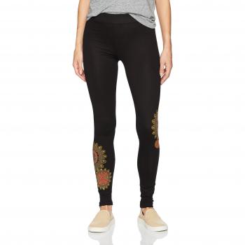 Desigual Legging_donovan, Leggings para Mujer, Negro