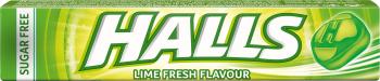 Halls Vitamina C Lima Caramelos - 34 gr