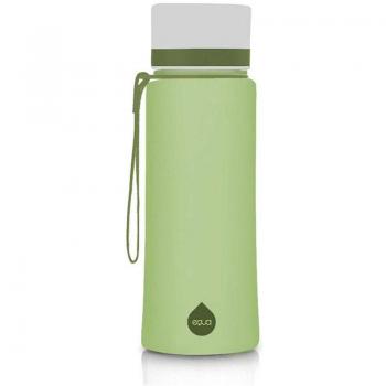Equa Plain Water Bottle Olive 600 ml