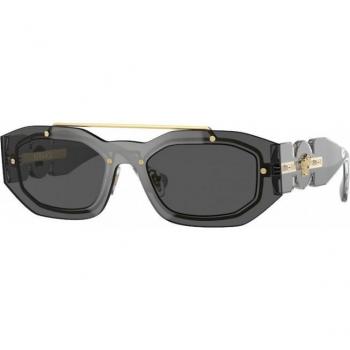 Versace VE2235 100287 Unisex Geometric Grey Sunglasses