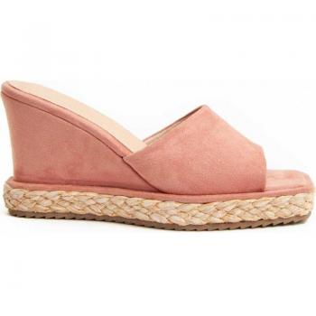 Sandalias de Mujer Montevita Sparto2121 Rosa con cuña
