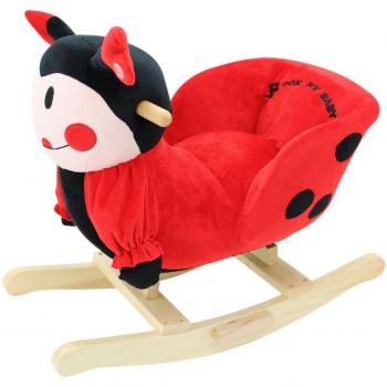 Sweety Toys 5161Mecedora Animal mariquita muy dulce , acabado sofisticado
