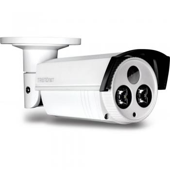 TRENDnet TV-IP312PI - Cámara de red IR PoE para exteriores de 3 MP HD, IP66, IR a 50 m, IR a 164 pies, H.264