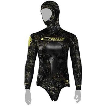 Epsealon Chaqueta de Pesca Submarina Tactical Stealth 3 mm - chaqueta de pesca, diseño táctico, grosor de 3 mm, material neopreno, ideal para pesca submarina, resistente y flexible