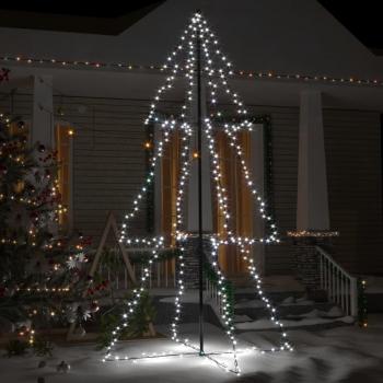 Árbol de Navidad LED en forma de cono para uso interior y exterior, 300 LEDs, dimensiones 120x220 cm