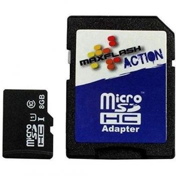 MaxFlash 8GB microSDHC 8GB MicroSDHC Class 10 memoria flash - Tarjeta de memoria