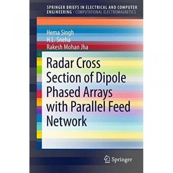 Radar Cross Section of Dipole Phased Arrays with Parallel Feed Network