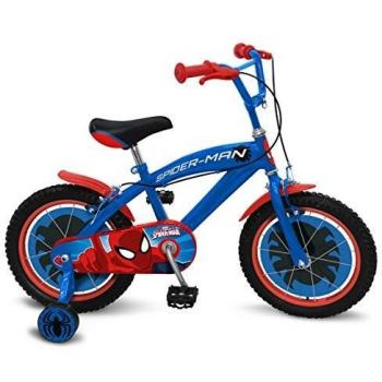 Stamp SM250027SE Spiderman Bike 16, Boys, Azul, 7-May