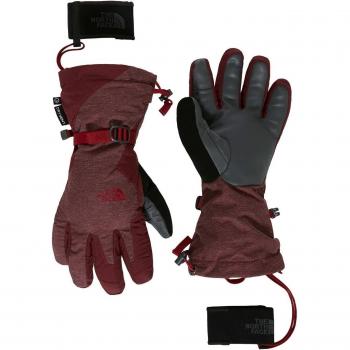 The North Face T0CTH0 - Guantes para mujer, Burdeos, X-Small
