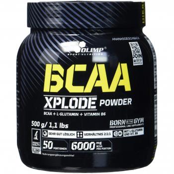 Olimp Sport Nutrition BCAA Xplode Anticatabólico, Sabor Piña - 500 gr